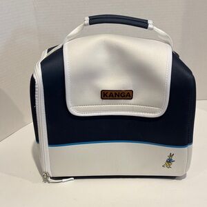 Kanga Blue and White cooler / beer Bag with Blue Accent brand new